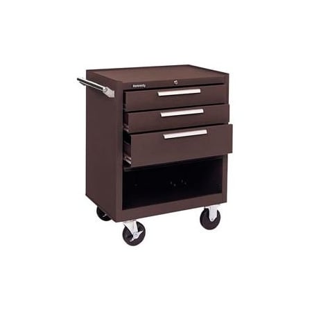 Kennedy Kennedy 273XB K1800 Series 27"W X 18"D X 35"H 3 Drawer Brown Roller Cabinet 273XB